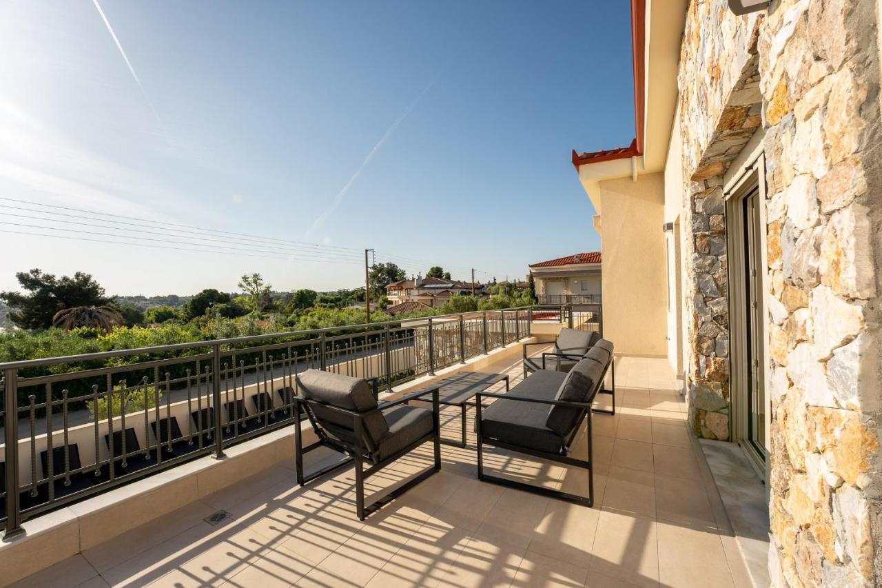 Kalisun Exclusive Villas Nea Kallikrateia Exteriör bild